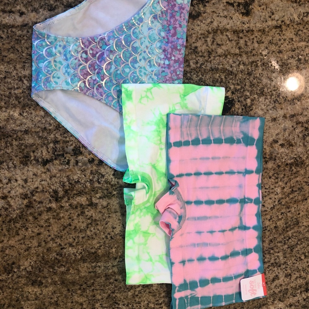 Boy shorts and bikini underwear